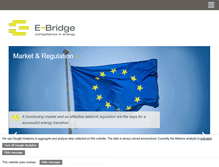 Tablet Screenshot of e-bridge.com